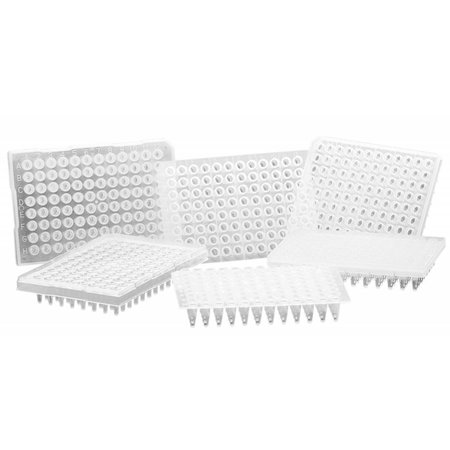 SIMPORT SCIENTIFIC Raised Rim PCR Plate, 250ul, Compatible w/Corning, 50/pk, 50PK 141344